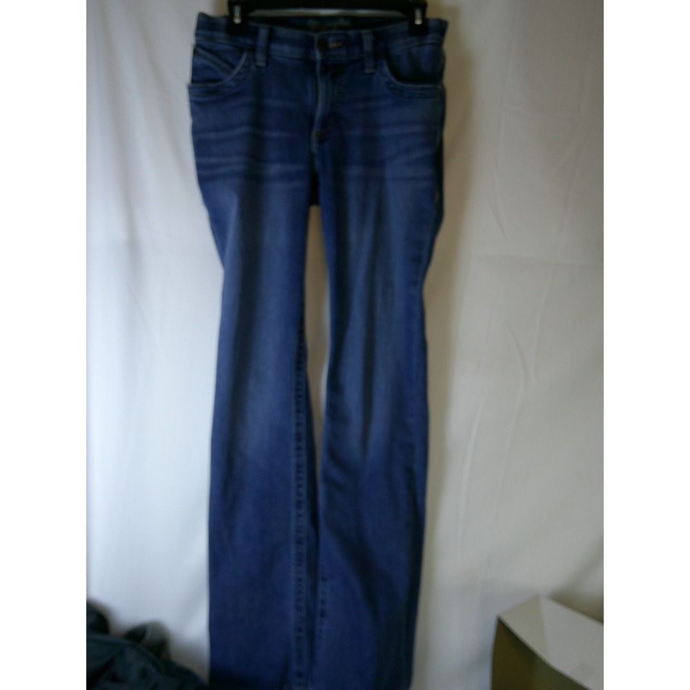 Wrangler Willow Ultimate Riding Jeans Womens 5x36 Dark Wash Bootcut Denim